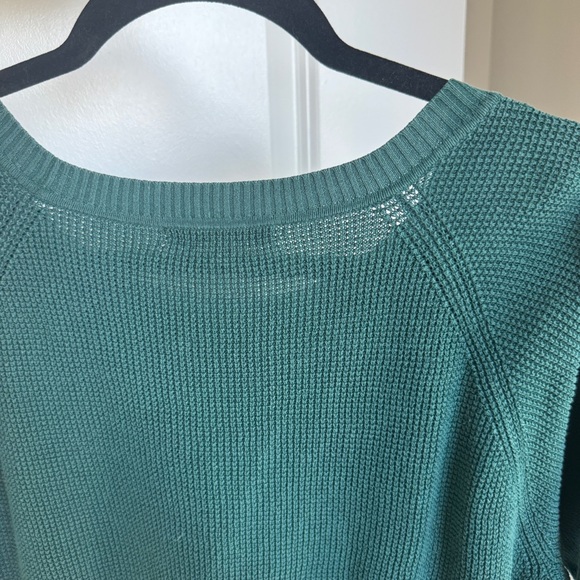 MADEWELL Women’s Bridgeview Waffle Knit Pullover Sweater Size Large, 100% Cotton - Picture 5 of 12